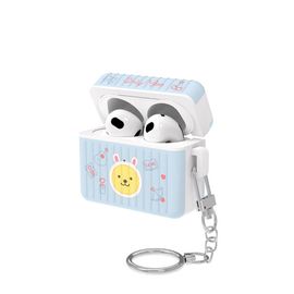 [S2B] Little Kakao Friends Sweet Little Heart AirPods3 Carrier Combo Case - Apple Bluetooth Earphones All-in-One Case - Made in Korea